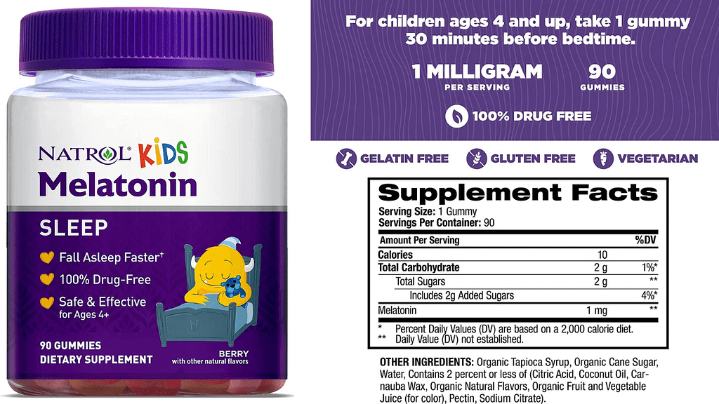 Melatonin Gummies For Kids